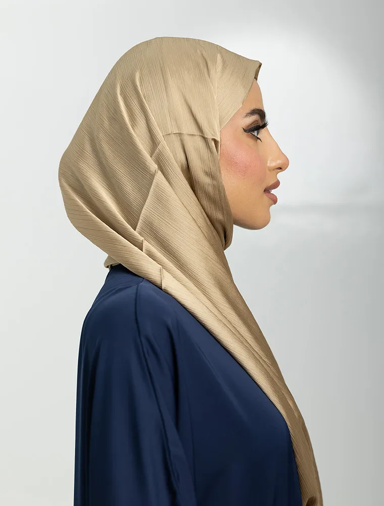 Gold Satin Muna Hijab